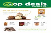  · VALID SALES DATES: FEB S - FEB 18, 2020 welcometothetable.coop ripple 3.99 Ripple Plant-based Milk 48 oz., selected varieties 2/$5 4/$5 Nancy's