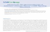 Advances for The pharmacotherapy of Alzheimer´s Disease ... · for treatment of alzheimer’s disease (ad) AD is a progressive neurodegenerative disorder related to aging characterized