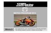 Moto3 The Honda engine: proven, reliable technologychevy57.free.fr/FORUM/Moto3 Presentation (1).pdfSRT Moto3 program 2012 The Moto3 strategy Suter Racing Technology (SRT) took the