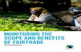MONITORING THE SCOPE AND BENEFITS OF FAIRTRADE · MONITORING THE SCOPE AND BENEFITS OF FAIRTRADE | SEVENTH EDITION 2015 8 The data in this report show that Fairtrade has continued