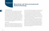 Chapter 5: Review of Government Advertising · Review of Government Advertising 442 IntRoduCtIon In reviewing my Office’s activities this past year in regard to the Government Advertising