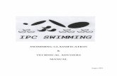FCS Classification manual - OSHa-ASP Como · Swimming Classifications 1 Eligibility Criteria for Visually Impaired 1 ... of which there shall be 10 classes or SB stroke - breaststroke,