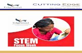 Cutting Edge - edgewoodcollege.org … · 16/11/2019  · Cutting Edge The college newsletter Date: Saturday 16th November 2019 . STEM FOCUS WEEK ... robotics, coding and artificial