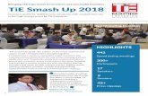 in this high energy event by TiE Rajasthan TiE Sma s h Up 2018 · Bootcamp for startups selected for Speed Dating with Investor Sma s her Awa r d ne of the op 6 startups pitching