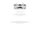 POLITICAL PARTIES ACT · 2017-03-01 · POLITICAL PARTIES ACT NO. 11 OF 2011 Revised Edition 2015 [2014] Published by the National Council for Law Reporting ... Resignation from political