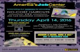 JOB FAIR READINESS WORKSHOP Thursday April 14, ¢  and Resume Workshop 8:00 AM -10:00 AM 10:00 AM -12:00