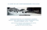 A LIFE IN AN OXFORDSHIRE VILLAGE - Nettlebed€¦ · A LIFE IN AN OXFORDSHIRE VILLAGE REMINISCENCES OF HERBERT GODWIN ABOUT HIS CHILDHOOD AND WORKING LIFE IN NETTLEBED 1870 – 1956