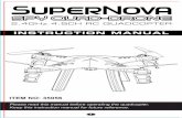 Supernova SPY quad drone manual FIX v5 · Tips: When the power ... At this time, your drone is ready to fly. 2.If step one does not work. Turn on the drone and place on flat surface,
