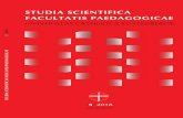 STUDIA SCIENTIFICA FACULTATIS PAEDAGOGICAEstudiascientifica.ku.sk/wp-content/uploads/2018/11/ssf_5_18.pdf · STUDIA SCIENTIFICA FACULTATIS PAEDAGOGICAE UNIVERSITAS CATHOLICA RUŽOMBEROK