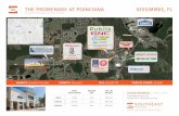 THE PROMENADE AT POINCIANA KISSIMMEE, FL · 2020-01-23 · return-driven property management, leasing, development, and construction management The Promenade at Poinciana is located