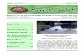 Newsletter of the Freshwater Mollusk Conservation Society · 2019-08-27 · Geological Survey of Alabama Bulletin 187 Watershed Assessment of the Terrapin Creek System for Recovery