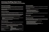 Accessory Dwellings Open House - Amazon Web …...Accessory Dwellings Open House Proposed Setbacks for New Detached Accessory Dwellings What are accessory dwellings? Accessory dwellings