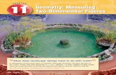 Chapter 11: Geometry: Measuring Two-Dimensional Figures · What does landscape design have to do with math? In designing a circular path, pool, or fountain, landscape architects calculate