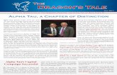 The Dragon’s Tales Tale... · Alpha Epsilon (Carnegie Mellon University), Theta Xi (Georgia Institute of Technology), ... and addressed the internship program of TEC. Sam Skokan