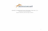 Quarterly Financial Report AMNEAL …...Quarterly Financial Report Fourth Quarter and Full Year of 2017 (1) These financial statements are presented at the Amneal Pharmaceuticals Holding