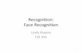Recognition: Face Recognition - University of Washington · 2017-02-22 · Face recognition: overview • Typical scenario: few examples per face, identify or verify test example