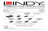 HDMI Daisy Chain Cat.5e/6 Extender - Lindy Electronics · 2016-06-29 · Benutzerhandbuch Deutsch 3 EINFÜHRUNG Vielen Dank für den Kauf des LINDY HDMI Daisy Chain Cat.5e/6 Extender.
