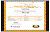BROAD–BASED BEE VERIFICATION CERTIFICATEmedia.senwes.co.za/Global/documents/pdf/senwes/... · VERIFICATION CERTIFICATE (Generic Scorecard) Has been audited for compliance with the