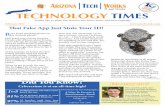 TECHNOLOGY TIMES · 2017-03-21 · February 2017 TECHNOLOGY TIMES February 2017 is monthly publication provided courtesy of David Carattini, President/CEO of Arizona Tech Works. minded