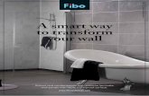 LENTINI DARK STN M6040 A smart way to transform your wall · 2018-07-05 · Fibo A smart way to transform your wall Fibo is also an experienced supplier to installations in commercial