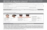 BOTOX (onabotulinumtoxinA) treatment record for Chronic … · 2020-06-03 · • Treatment of strabismus in patients ≥12 years of age (1.6) Important limitations: Safety and effectiveness