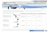 Ambient Monitoring Sensors - Campbell Sci · various regulatory agencies helicoid-shaped, 4-blade propeller and fuselage-shaped sensor body 0 to 50 m/s (0 to 112 mph) ±0.2 m/s (0.4