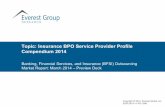 Insurance BPO Service Provider Profile Compendium 2014 · 3. Insurance BPO Service Provider Profile Compendium (EGR-2013-11-R-0812); 2012. This report provides accurate, comprehensive,
