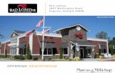 Red L o bster 2 8 4 7 Wa shingto n Ro a d Augusta , Geo rgia 3 0 9 … Lobster... · 2017-05-01 · This Red Lobster is subject to a 25-year triple-net (NNN) lease, with roughly 23.5