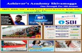 achieversacademyshivamogga.com · Achiver’s Academy Shivamogga 7812926702, 8951437441 Page 1 Dear Readers, This Monthly Magazine is a complete docket of important news and events