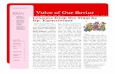 Lutheran Church of Our Savior Voice of Our Savior€¦ · Antonio Vivaldi’s Gloria as the overhead candles lighted by the Ushers glowed. ... examines the healing power of forgiveness.