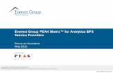 Everest Group PEAK Matrix™ for Analytics BPS Service ... · Everest Group recently released its report titled “Analytics Business Process Services (BPS) –Service Provider Landscape