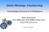 Data Mining: Clustering - unipi.itdidawiki.cli.di.unipi.it/lib/exe/fetch.php/dm/dm.pedreschi.clustering.pdf · Applications)of)Cluster)Analysis Understanding) Grouprelateddocumentsfor