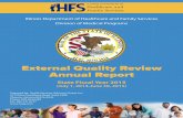 External Quality Review Annual Report - Illinois · 01/07/2014  · External Quality Review Annual Report. State Fiscal Year 2015 (July 1, 2014-June 30, 2015) Prepared by: Health