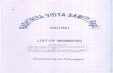No. Description of Member Address - RKSD CollegeRVS).pdf12 Aditya Bhargav S/o Sh. Rajinder Bhargav VPO Fatehpur, Distt. Kaithal 13 Administrator, Market Committee Kaithal 14 Agnivash