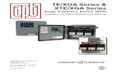 TE/XGA Series & XTE/XGA Series - Tecno Ingenieria Industrial · SPD per UL 1449 Third Edition and 2008 NEC®. This SPD can be installed on the load side of the service overcurrent
