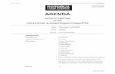 AGENDA · 2020-06-02 · RDC-1014912 5 Operations and Monitoring Committee meeting Agenda 4 June 2020 Back to index 1 Opening karakia - Karakia whakapuaki 2 Apologies - Ngā whakapaaha