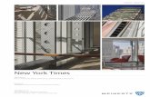 New York Times...New York Times Architects: Renzo Piano Building Workshop and FXFOWLE Architects Product: MEINERTZ Convectors, customized solution MEINERTZ A/S Sverigesvej 16 · DK-8700