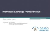 Information Exchange Framework (IEF) IEF Overview.pdf · Runtime Control over Information Sharing: - COI Configuration - Information Release Control - Policy/Rule Assignment - Policy