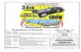 Black Canyon Classics – Cruising around Montrose… · 2019-04-07 · BLACK CANYON CLASSICS Presents The 24th Annual Colorful Colorado Car, Truck & Rod Show June 7-8, 2019 (Circle