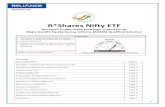 R*Shares Nifty ETF€¦ · period instead of a 6 month period Source: NSE & IISL Top Constituents of R*Shares Nifty ETF as on 31at July , 2016 S. No. Stock Weightage S. No. Stock