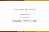 Basic dimensional analysistheory.tifr.res.in/~sgupta/courses/rcsm2013/lec1.pdf · Anatomy and Physiology, by Tortora and Gradowski, Ch 20. Sourendu Gupta Basic dimensional analysis.