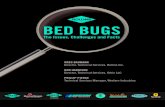 BED BUGScdn.orkin.com/downloads/bed-bug-whitepaper-July.pdf · bites or, in areas of high infestation, respiratory issues, but many do not react to the bites at all. • Bed bug presence