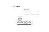 User Manual 2.4 GHz Cordless Telephone/Answering System ... · • If you need to install your phone within the same room as other cordless phones or wireless products, you may need