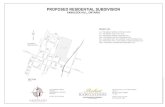 PROPOSED RESIDENTIAL SUBDIVISION€¦ · village of vankleek hill site location key plan n.t.s. project list: 1010 spence avenue suite 14 hawkesbury, ontario k6a 3h9 office: (613)