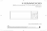 Microwave / Combination Ovendocuments.knowhow.com/Kitchen Appliances/0429-Kenwood_K23G… · auto cooking 24 - 25 auto menu 24 - 25 quick start cooking ... qualified technician to