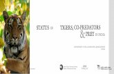 STATUS TIGERS, CO-PREDATORS PREY IN INDIA · Published by : National Tiger Conservation Authority, Ministry of Enviornment and Forests, Government of India and the Wildlife Institute