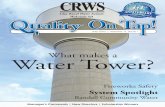 What makes a Water Tower? - Clay Rural Water System · ignited and can explode. If someone is injured by fi reworks, go to a doctor or hospital immediately. If an eye injury occurs,