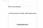 DeviceNet, Operation Manual - Omron Automation Americasproducts.omron.us/Asset/DeviceNet_manual_en_200904.pdf · 2017-12-15 · No part of this publication may be reprodu ced, stored