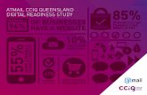 AtmAil CCiQ QueenslAnd digitAl ReAdiness study · – minimal disruption impacting industries such as manufacturing and mining that have traditionally had lower levels of “total