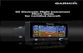 G5 Electronic Flight Instrument Pilot's Guide for ... · 190-01112-12 Rev. A G5 Electronic Flight Instrument Pilot's Guide for Certified Aircraft Warnings, Cautions & Notes WARNING:
